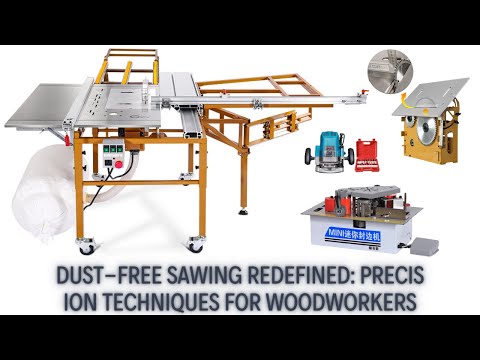 Mastering Woodcraft with Dust-Free Cutting | Next-Level Sliding Table Saw