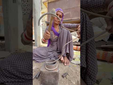 Old Lady’s 😱👉 Incredible Iron Rod Tools 🛠️ Making Skills ?.