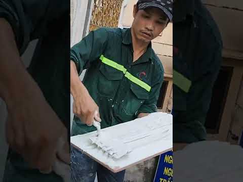Construction technique of brick facade