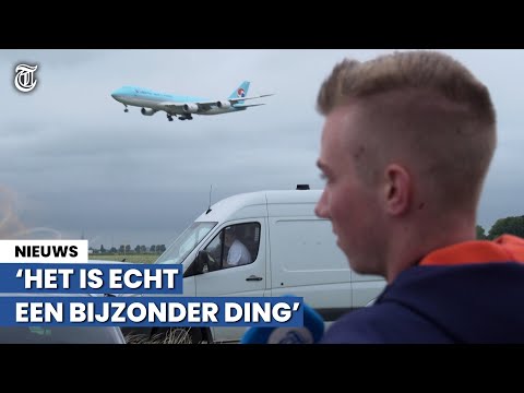 Vliegtuigspotters in extase: 'Dit maakt Air Force 1 zo bijzonder'