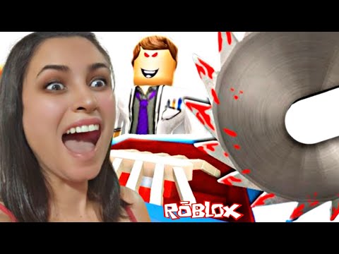 EU VI UM HOMEM SENDO SERRADO NO HOSPITAL do Roblox (Escape The Hospital Obby)