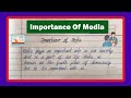 Media's Role and Impact