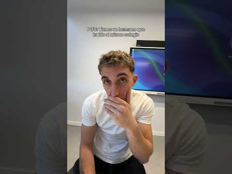 POV: Tienes un hermano que ha ido al mismo colegio #shorts #viral