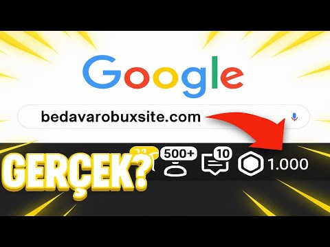 BEDAVA ROBUX VEREN SİTE BULDUM - ROBLOX ROBUX HİLESİ