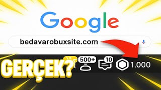 BEDAVA ROBUX VEREN SİTE BULDUM - ROBLOX ROBUX HİLESİ