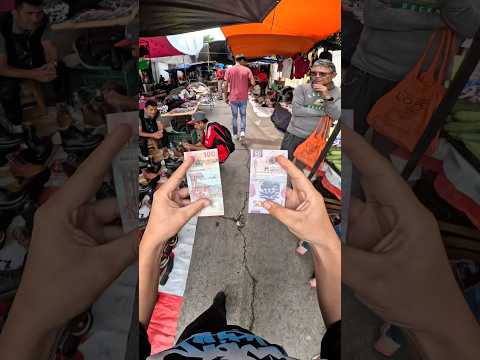 Un seguidor me mandó $150 para comprarme ropa en el tianguis #viral