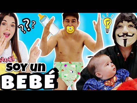 24 HORAS SIENDO BEBÉ para RESCATAR A MI HIJA del HACKER