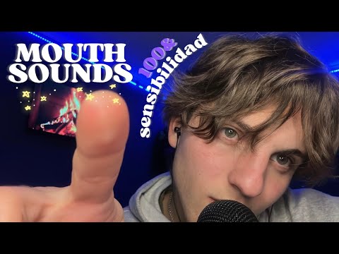 ASMR 1 HORA DE MOUTH SOUNDS (Tico tico, wet, dry, trigger words, spit painting, besitos…)