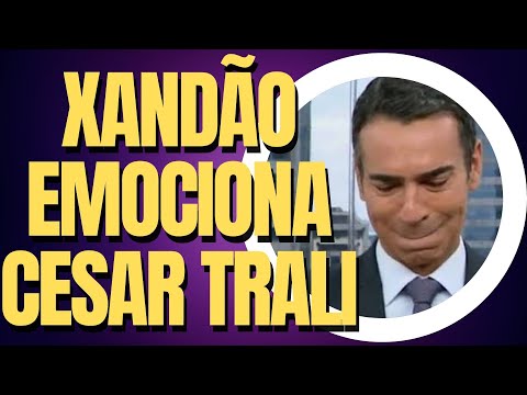 CÉSAR TRALLI SE EMOCIONA COM A DIFÍCIL VIDA DE ALEXANDRE DE MORAES NA GLOBO