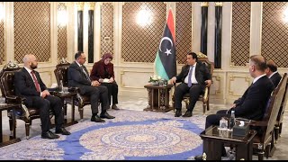 الرئيس يتسلّم أوراق اعتماد سفيري مالطا وهولندا لدى ليبيا