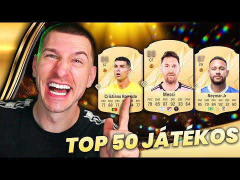 ELEMEZTEM A TOP 50 LEGJOBB JÁTÉKOST AZ EA FC 25-BEN!