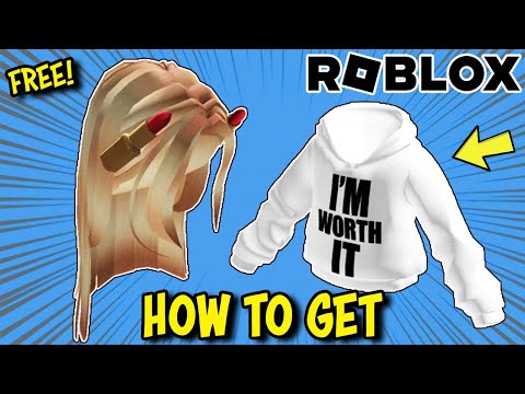 [FREE ITEMS] How To Get L'Oreal PARIS COLOR RICHE LIPSTICK HAIR & WORTH IT HOODIE on Roblox