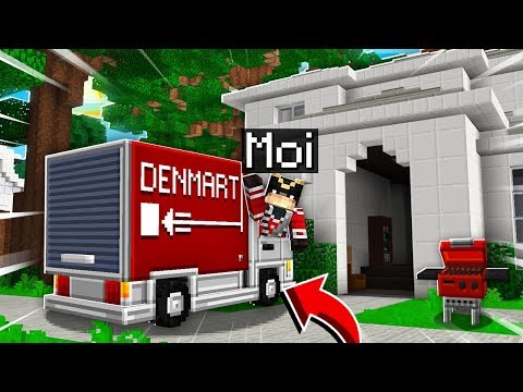 JE DÉMÉNAGE DANS MINECRAFT !