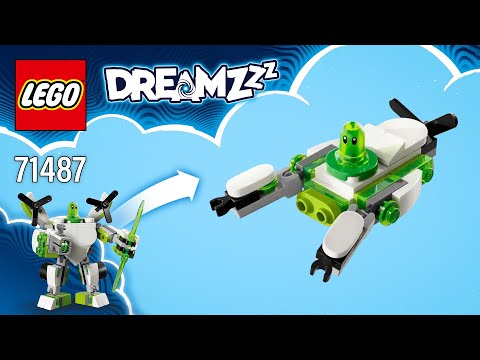 LEGO DREAMZzz Submarine (71487) Alternate Build for Z-Blob’s Robot & Vehicle Adventures | Tutorial