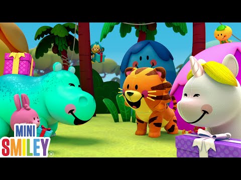 Happy Birthday Song + More Songs For Kids by @MiniSmileyWorld on @hooplakidz