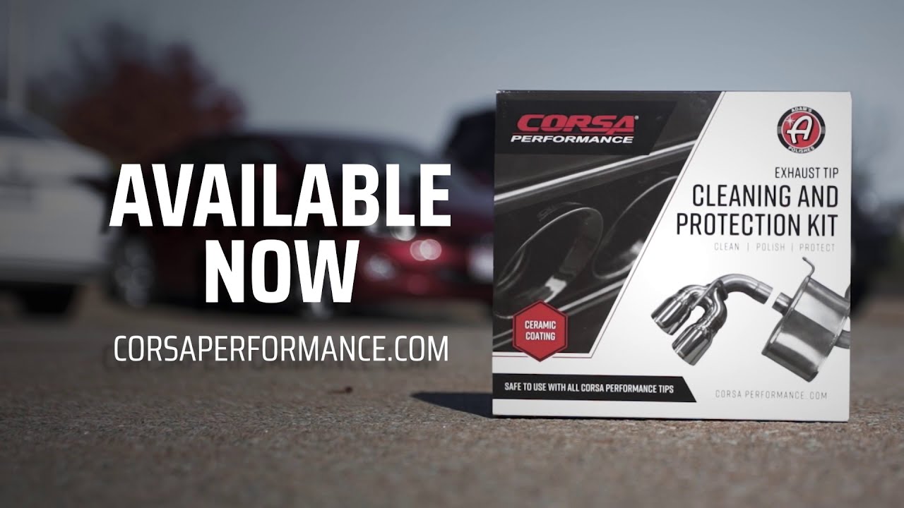 CORSA® Performance & Adam's Polishes Exhaust Tip Cleaning Kit