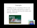 Kinematics and Newton's Laws Concepts