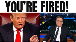 Propaganda Stephen Colbert Gets Fired & Democrats Cry IN UNISON!