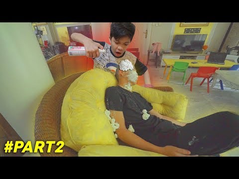 HAMPIR GAGAL! WHIP CREAM PRANK KE ABANG! NGESELIN! #PART2