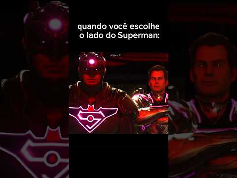 O FINAL MACABRO DE INJUSTICE 2 COM SUPERMAN😳 #gaming #injustice2#superman#batman