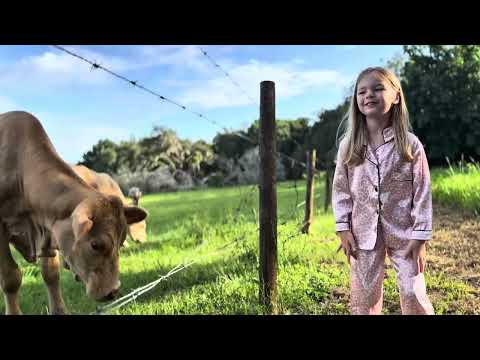 Life On Our Ranch! Making Memories Feeding Cows Watermelon!