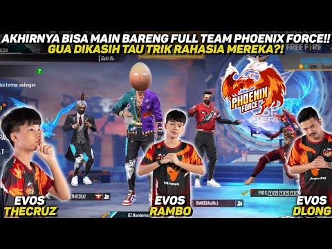 AKHIRNYA BISA MAIN BARENG FULL TEAM PHOENIX FORCE!! GUA DIKASIH TAU TRIK RAHASIA MEREKA?!