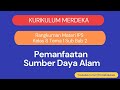 Pemanfaatan Sumber Daya Alam di Indonesia