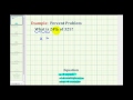 Understanding Percent Problems