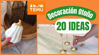 20 IDEAS  para decorar en Otoño / Decoración / Ideas / Temu