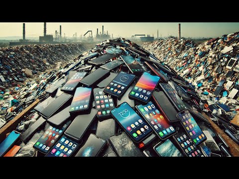 Wasss..!! A lot of Dollars & Phone. Samsung. iPhone. Redmi. Vivo. Oppo on Landfill. Restore Redmi 9