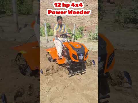12hp 4×4 power weeder #gardeningequipment