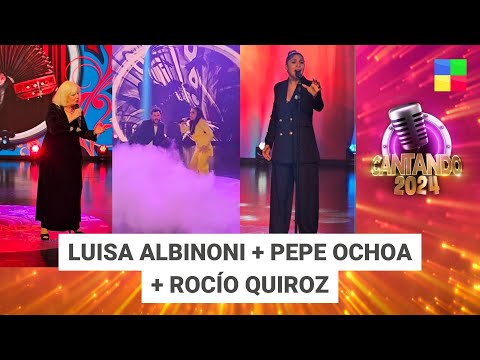 Luisa Albinoni + Pepe Ochoa + Rocío Quiroz #Cantando2024 | Programa completo (20/12/2024)