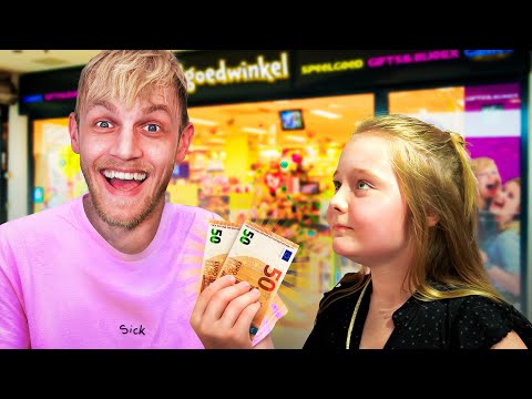 IK GAF €100,- aan 8-JARIGE en dit gebeurde er... (SOCIAAL EXPERIMENT) #15