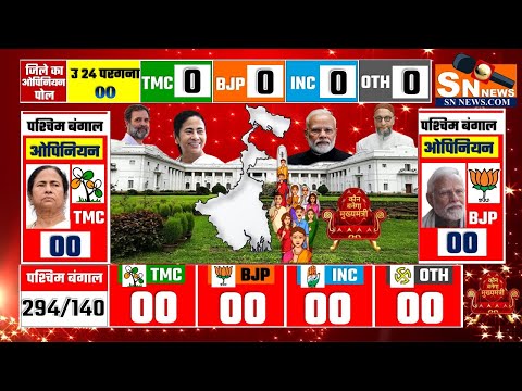 West Bengal  (WB) Assembly Election 2026 Opinion Poll |Exit Poll TMC BJP CPIM Mamtabanar MODI CHUNAV