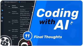 Coding with AI #11 - Final Thoughts