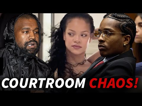 A$AP Rocky: Courtroom Just EXPLODED (LEAKED VIDEO)– Kanye Caught in CHAOS | TMZ Live Clip