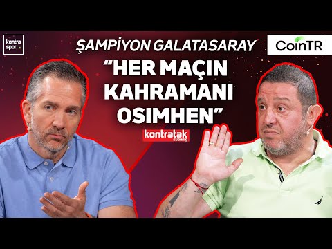 CANLI | Galatasaray 25. kez şampiyon! | Kontratak