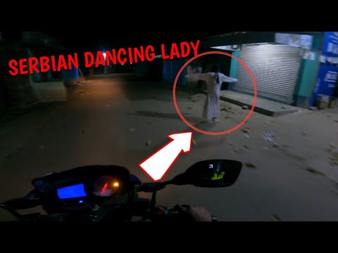 Serbian dancing lady ! in  India ! dancing lady ! horror POV ! ASHIKLIFESTYLE