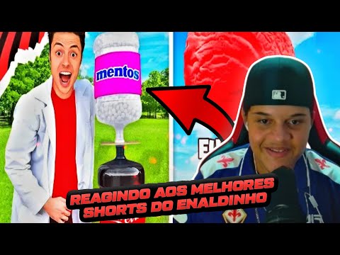 REAGINDO AOS MELHORES SHORTS DO ENALDINHO - PARTE 1😂 Vilela Clipes React