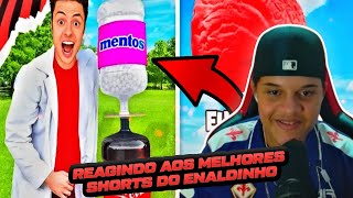 REAGINDO AOS MELHORES SHORTS DO ENALDINHO - PARTE 1😂 Vilela Clipes React