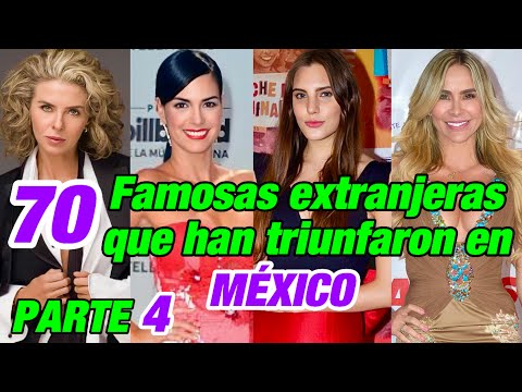 71 Actrices Extranjeras que Triunfaron en las Telenovelas PARTE 4 | CosmoNovelas TV