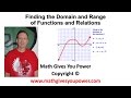 Exploring Domain and Range Notations
