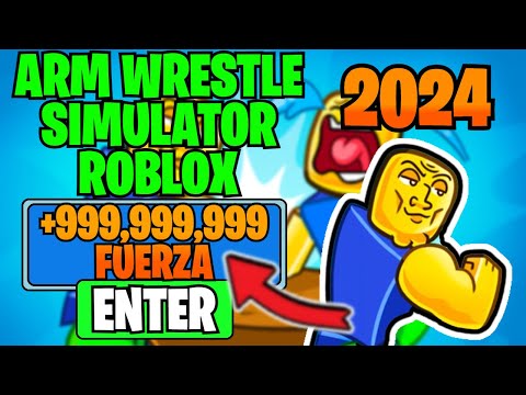 *2024* 🎉 ¡NUEVOS CÓDIGOS ACTUALIZADOS DE ARM WRESTLE SIMULATOR ROBLOX! FUNCIONANDO ENERO 2024 💪