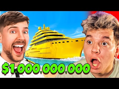 YATE de 1$ vs YATE de 1.000.000.000$ | REACCION a MRBEAST