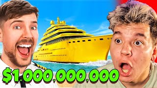 YATE de 1$ vs YATE de 1.000.000.000$ | REACCION a MRBEAST