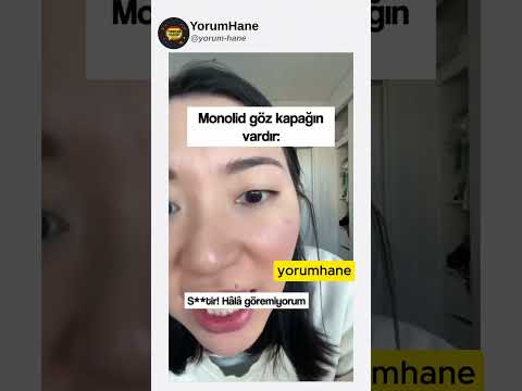 Komik İnstagram Videoları | Eyeliner çekememek nasıl mı... #komedi #komik #mizah #youtubeshorts