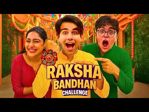 Raksha Bandhan Challenge with My Brother & Sister | Rimorav Vlogs