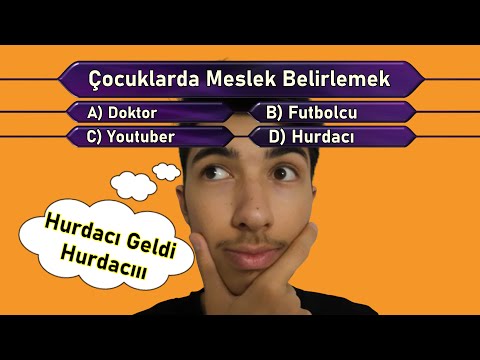 ÇOCUKLARA MESLEK BELİRLEMEK - Parodi