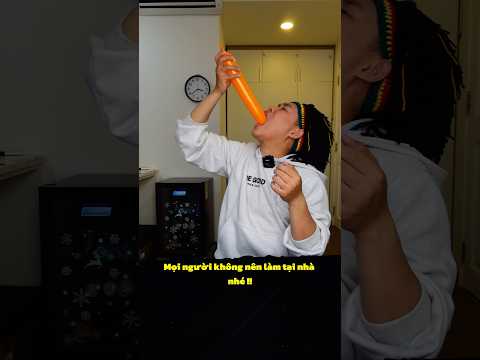 Khám Phá Ảo Thuật Nuốt Bong Bóng 🤯✨ Không làm tại nhà ❌