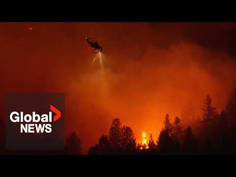 YouTube video thumbnail: High-Tech Tools, Preparedness, Weather Helping Crews Stop Wildfires in BC Before They Spread